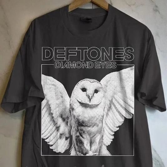 Deftones Tour Rock Band T-shirt Reprint Crewneck Cotton Hoodie, Sweatshirt | WearSparks.com