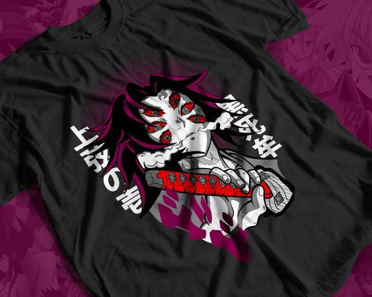 Demon Kokushibo Anime T-shirt Unisex, Anime Manga Shirt, Anime Shirt, Anime Lover Shirt, Graphic Anime Tee, Manga Shirt,...