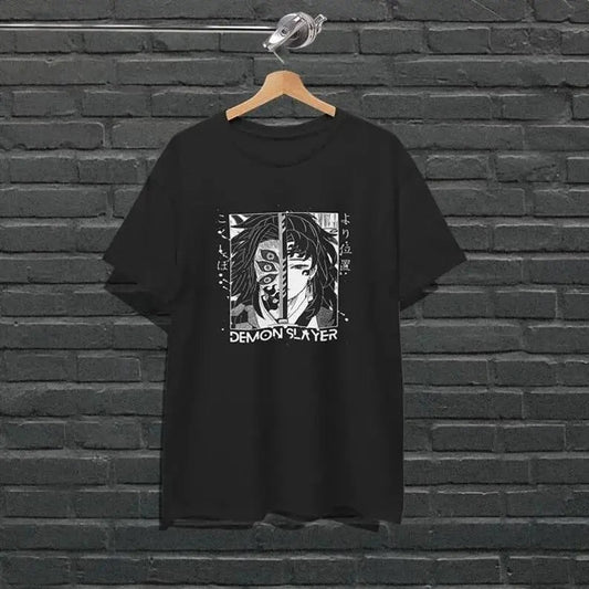 Demon Kokushibo Anime T-shirt Unisex, Yoriichi Tsugikuni Shirt, Anime Shirt, Anime Lover Shirt, Graphic Anime Tee, Manga...