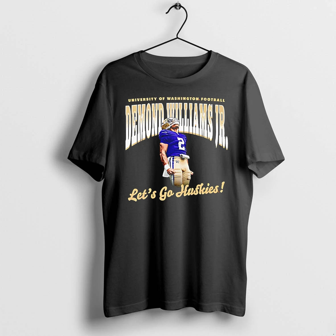 Demond Williams Jr Washington Huskies Lets Go Huskies Tshirts Sweater