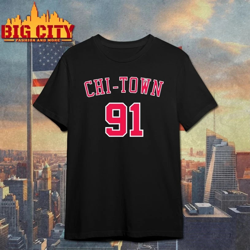 Dennis Rodman Chicago Chi-Town 91 shirt