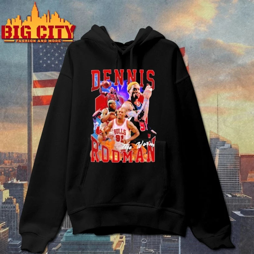 Dennis Rodman The worm graphic shirt