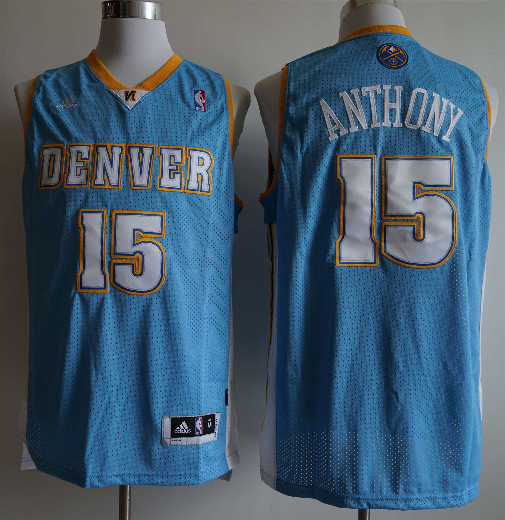 Denver Nuggets #15 Carmelo Anthon