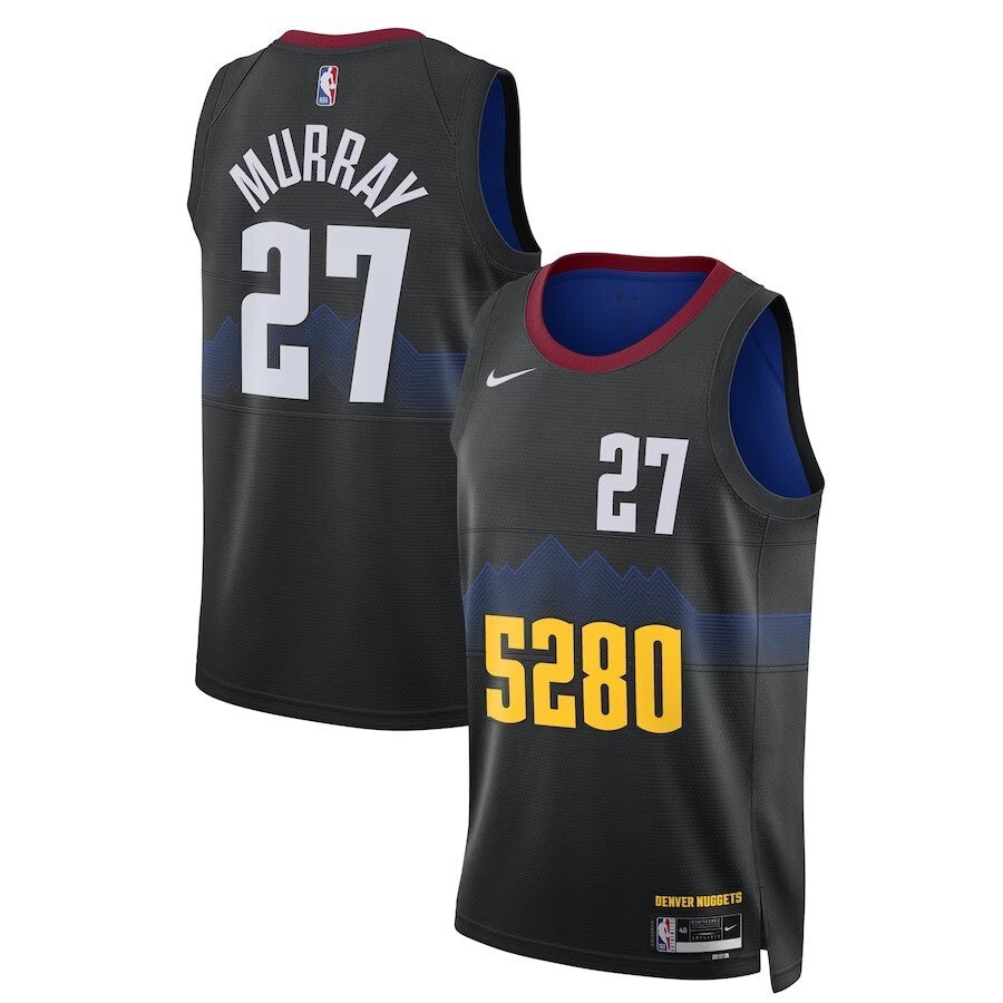Denver Nuggets #27 Jamal Murray Unisex 2023 24 Swingman Jersey - Black - City Edition