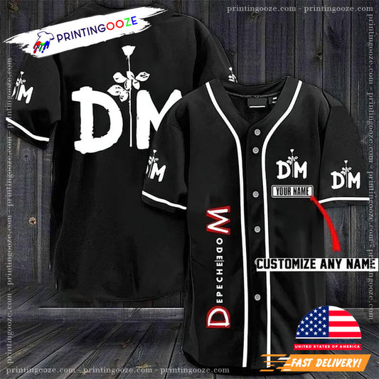 Depeche Mode Memento Mori Tour Baseball Jersey
