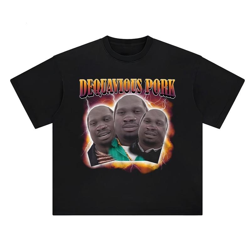 Dequavious Pork Funny Dank Memes T-shirt, Brainrot Shirt, John Pork Tee Hoodie, Sweatshirt | WearSparks.com