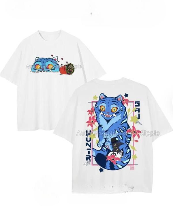 Derpy Tiger T-shirt, Retro KPop Demon Hunters T-shirt, KPop Demon Fan Edition Shirt, Gift For Retro Music Lovers, Gift...