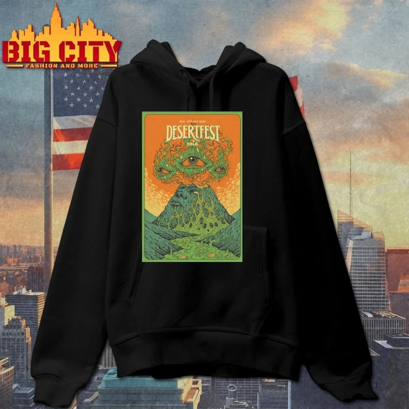 Desertfest May 8-9 2026 Rockefeller Oslo Norway Poster Shirt