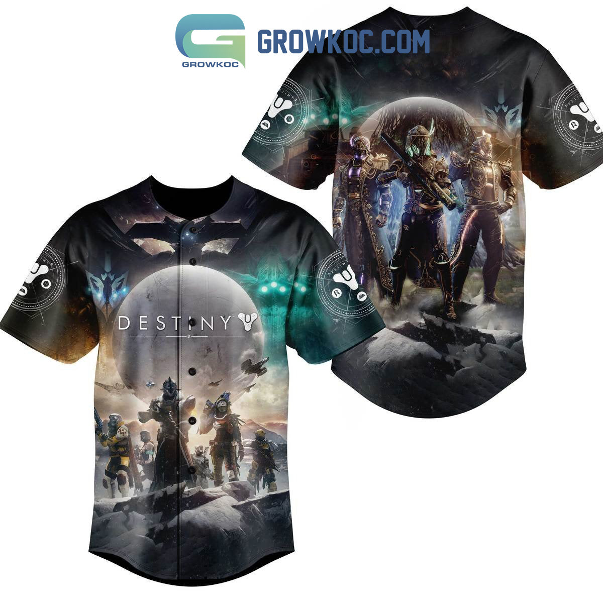 Destiny The Game Baseball Jersey