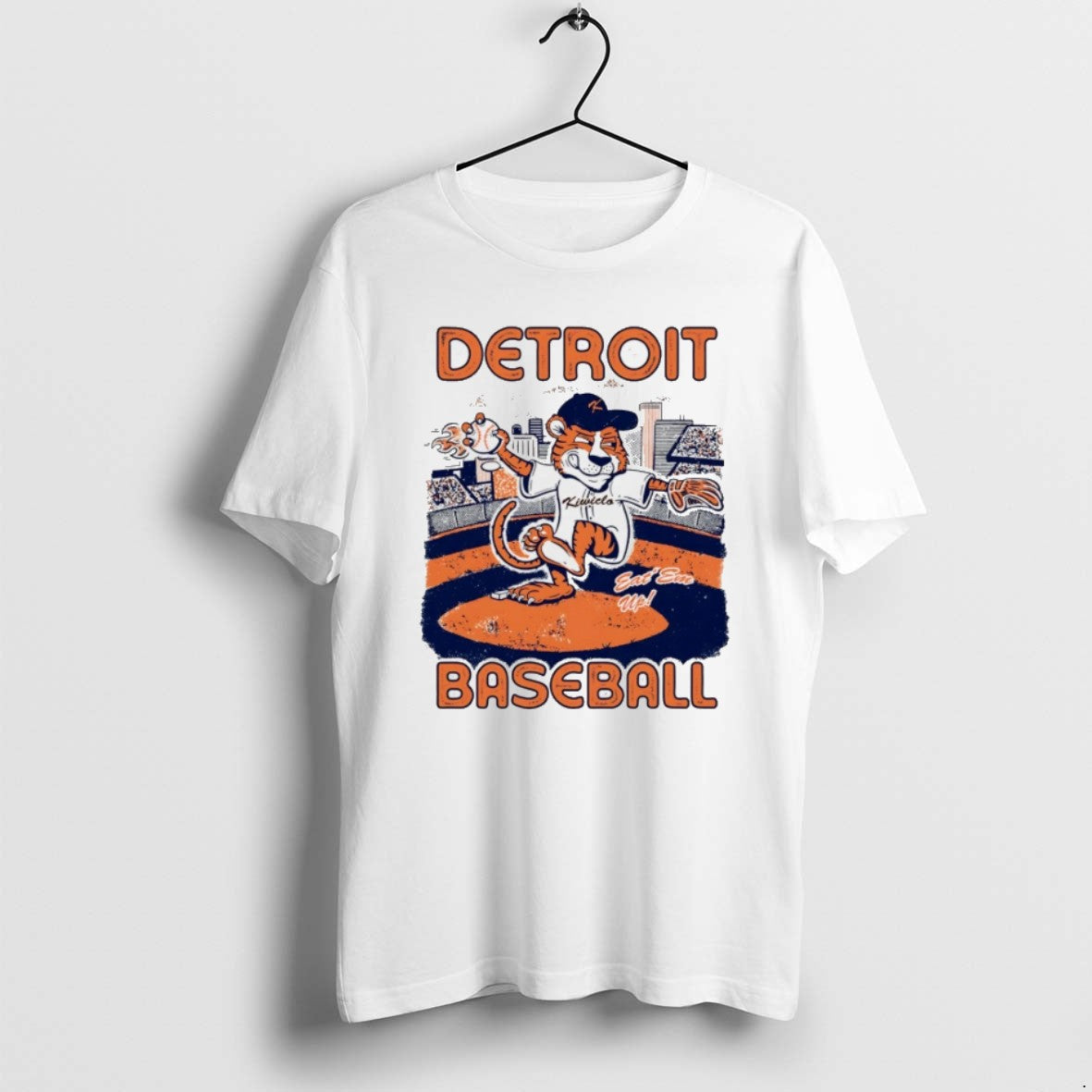 Detroit Baseball Mascot Eat Em Up T Shirts