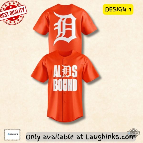 Detroit Tigers Alds Bound 2025 Baseball Jersey