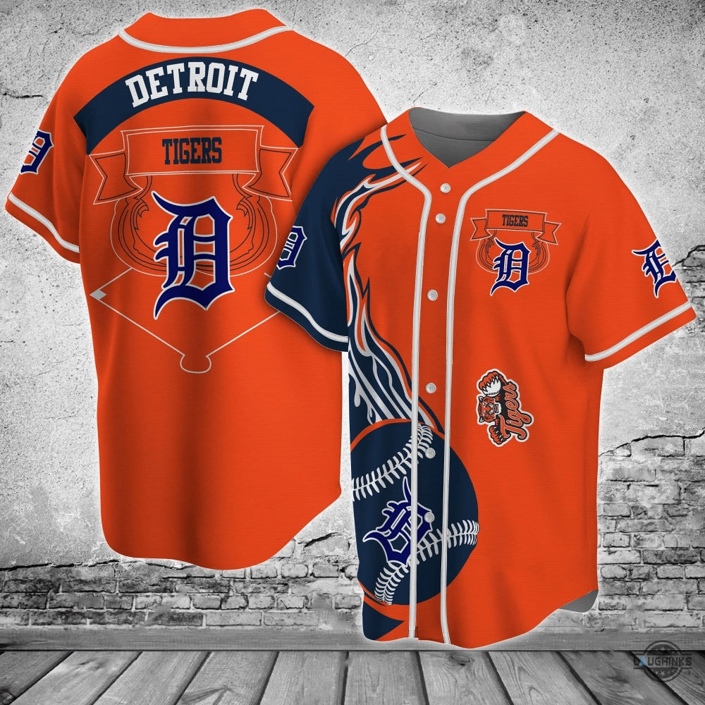 Detroit Tigers Mlb Baseball Jersey Shirt Classic All Over Printed Tigers Uniform Jerseys Near Me 2023 Custom Gift For Fans