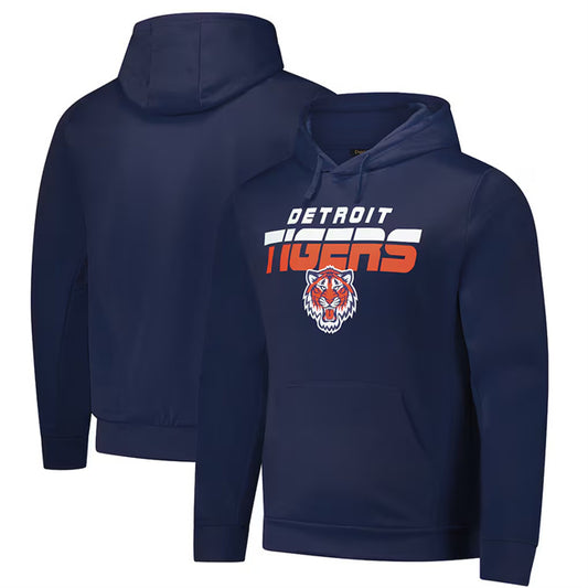 Detroit Tigers Navy Dunbrooke Champion Pullover Hoodie
