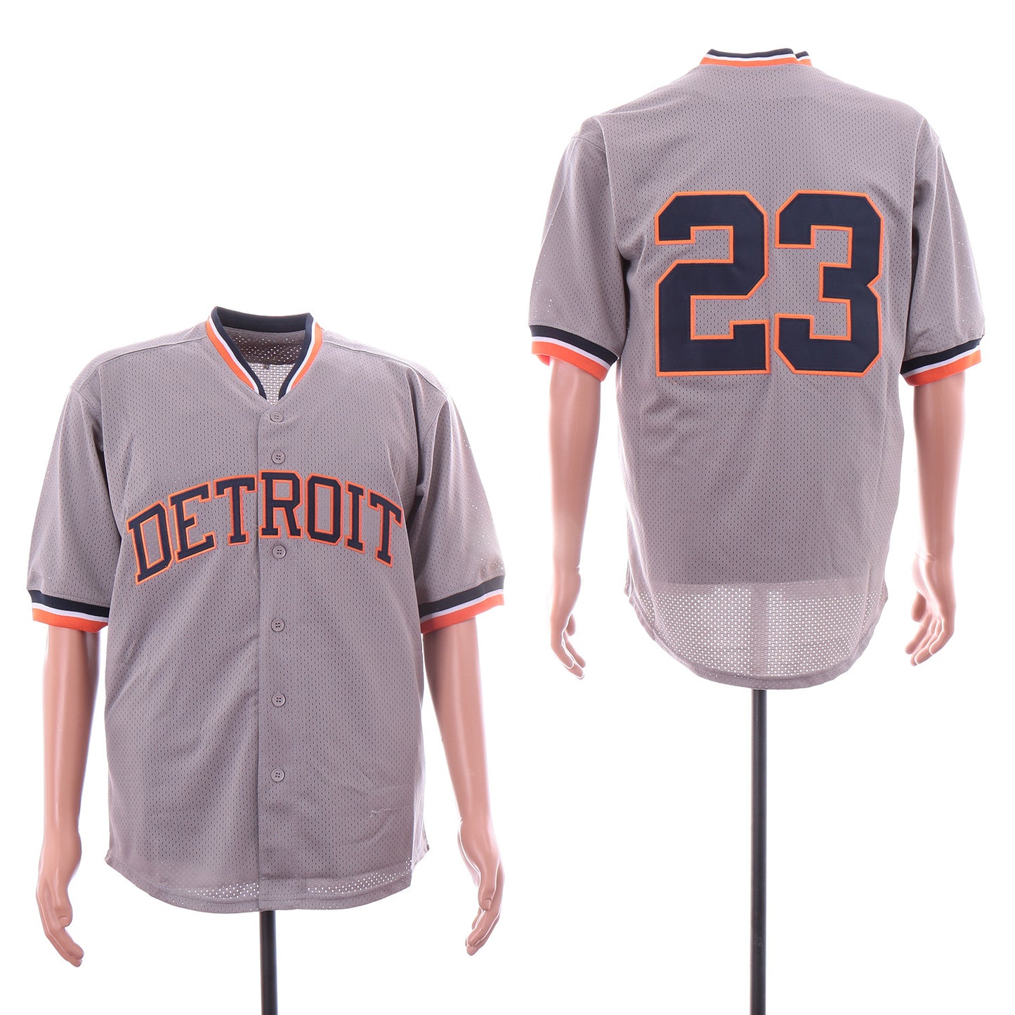 Detroit Tigers #23 Kirk Gibson Tigers 23 Gray BP Edition
