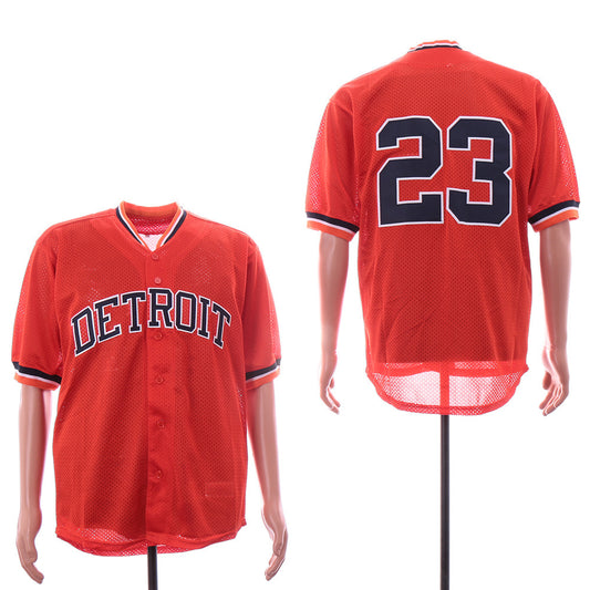 Detroit Tigers #23 Kirk Gibson Tigers 23 Orange
