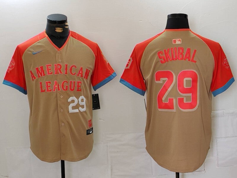 Detroit Tigers #29 Tarik Skubal Tigers 24 All-Star Style 1