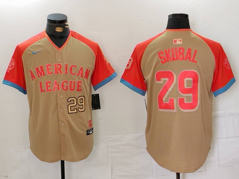 Detroit Tigers #29 Tarik Skubal Tigers 24 All-Star Style 2