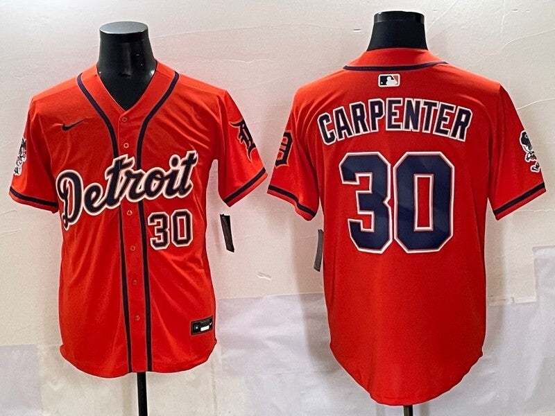 Detroit Tigers #30 Kerry Carpenter Tigers Special V2 Style 3