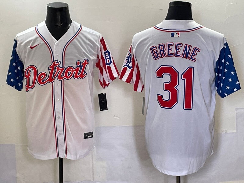 Detroit Tigers #31 Riley Greene Tigers Adult Style 1