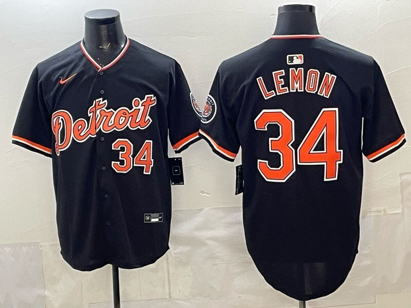 Detroit Tigers #34 Lemon Tigers Special Edition