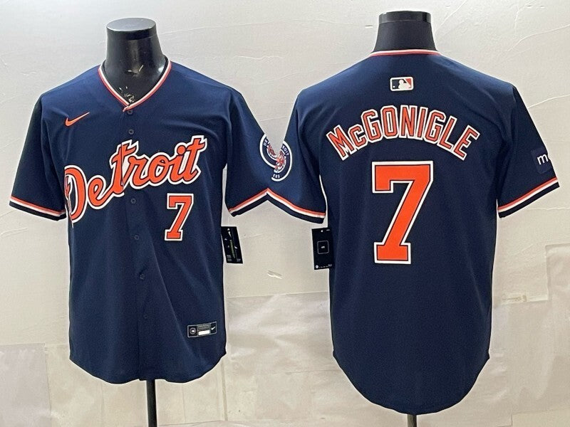 Detroit Tigers #7 Kevin McGonigle Tigers Special Edition Style 3