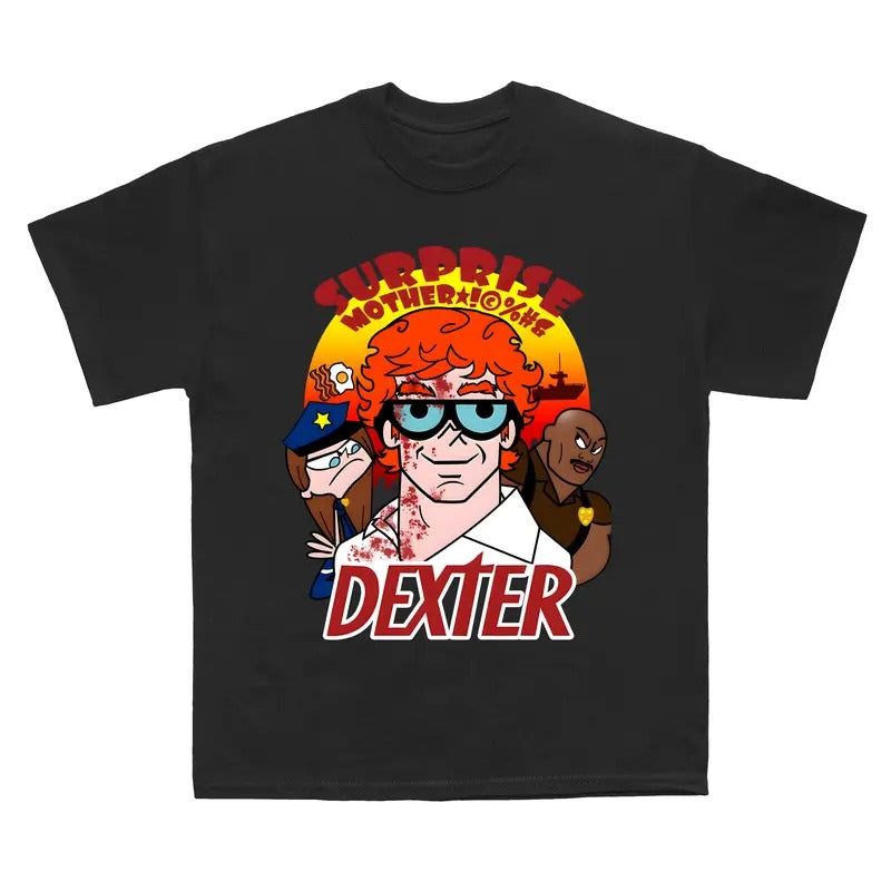 Dexter Labotory T-Shirt,  Doakes Debra Morgan Serial Killer Dee Dee Police Miami Butcher, Dexter Morgan Meme Shirt,  Gift...