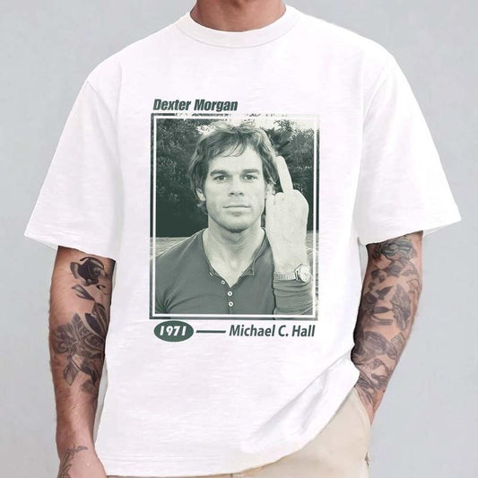 Dexter Morgan 1971 Michael C. Hall T-shirt, Dexter Bay Butcher Meme Sweatshirt, Gift for Halloween Costume, Gif for...