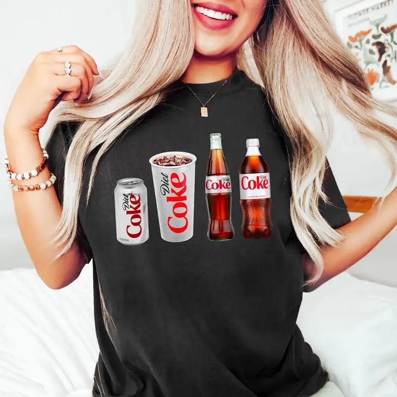 Diet Coke Crewneck Sweatshirt, Funny Coke Tee Shirt, Diet Coke T-Shirt, Soda Lover Tee Shirt, Diet Coke Sweater, Gift For...