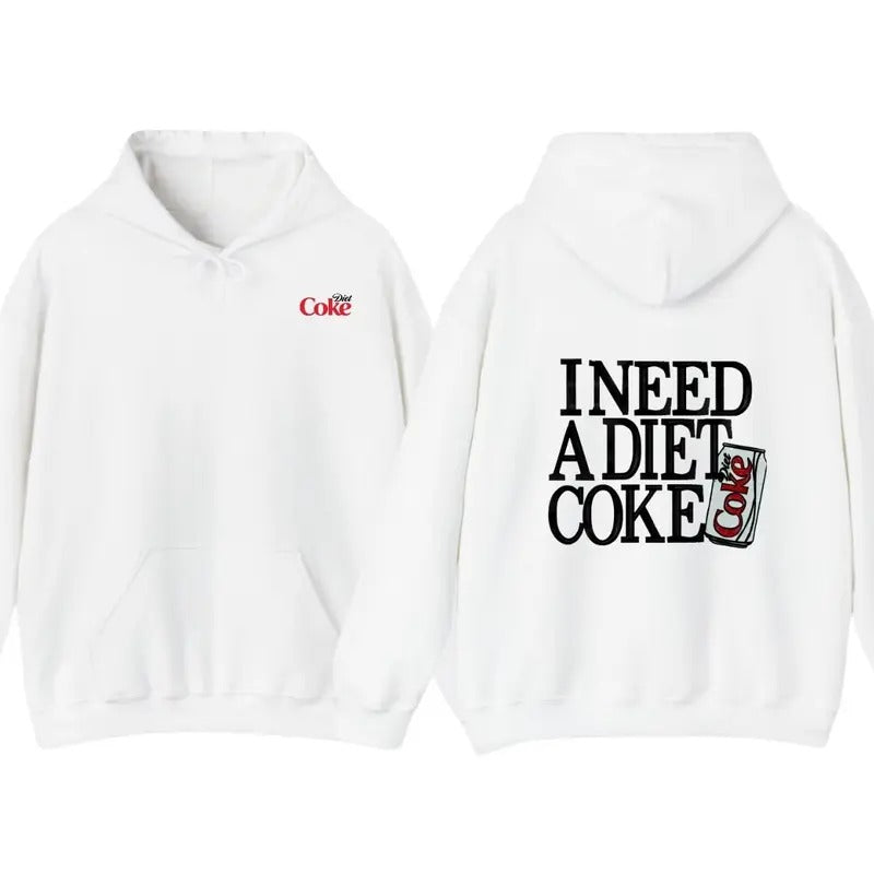 Diet Coke Hoodie, I need A Diet Coke, Diet Coke Shirt, Retro Coke, Funny Shirt, Soda Lover Shirt, Coke Lover Sweater...