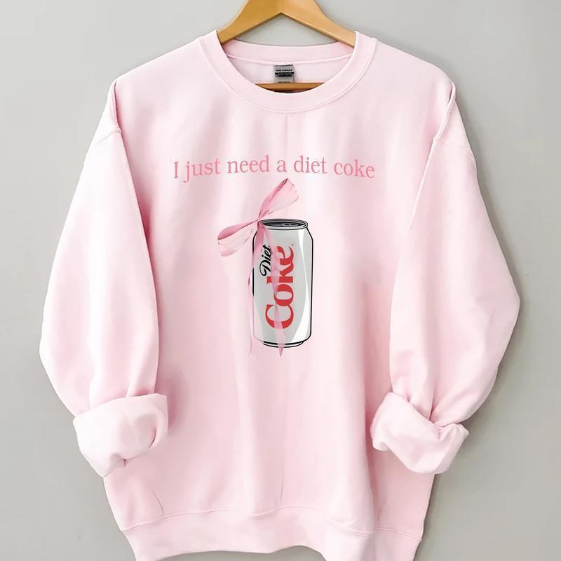 Diet Coke Sweatshirt, Diet Coke humor Sweatshirt, Til Death Humor, Diet Coke Crewneck Sweatshirt, Trendy Shirt Hoodie