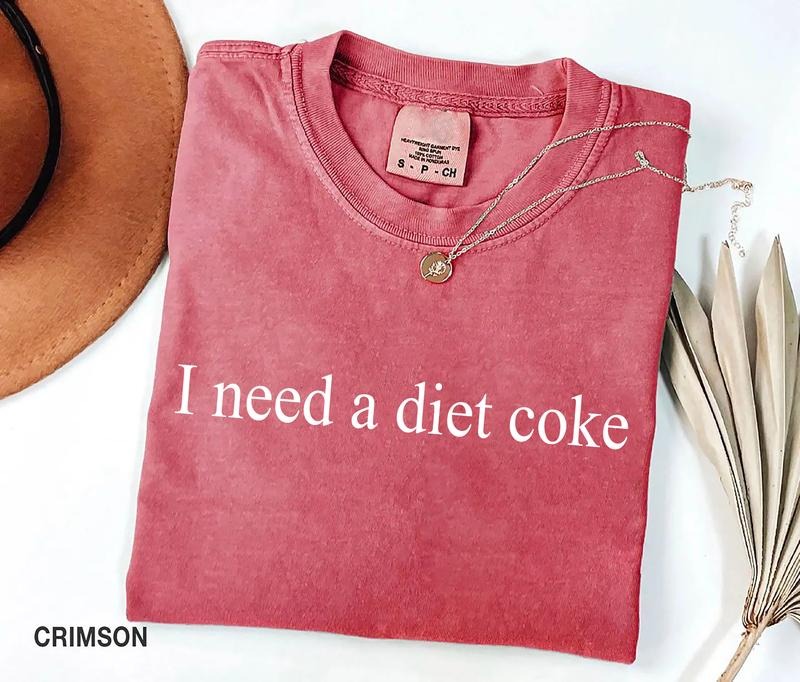 Diet Coke Sweatshirt, Soda Shirt, I Need A Diet Coke Crewneck, Birthday Valentine Christmas Gift, Soda Lover Shirt, Diet...