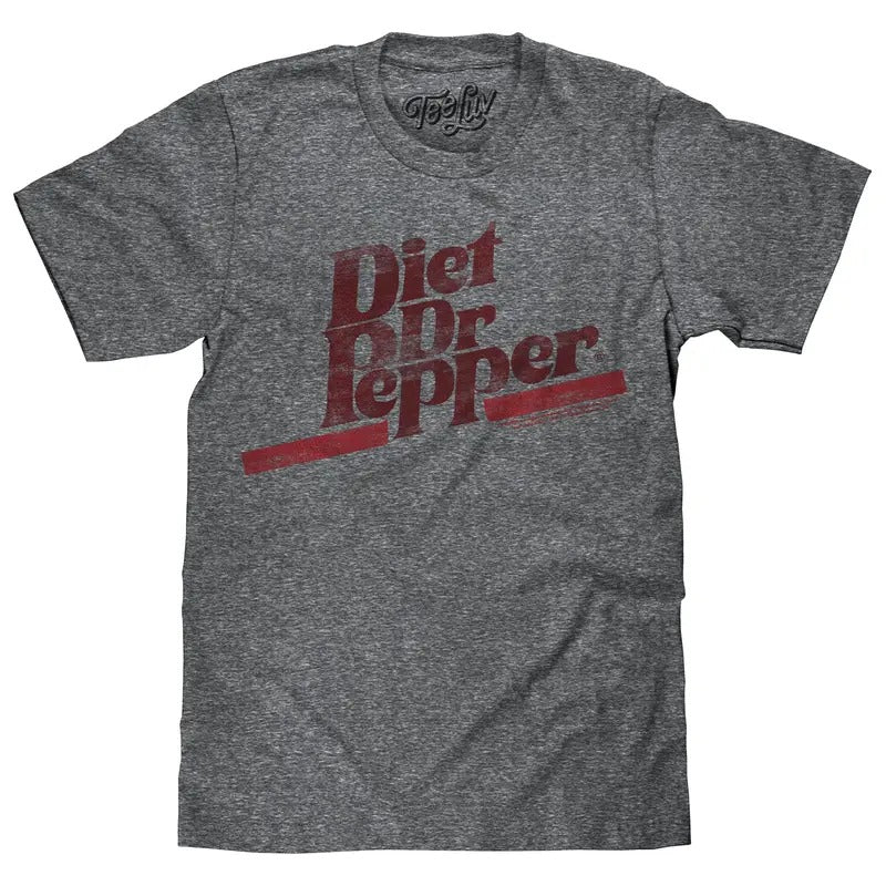 Diet Dr Pepper T-Shirt - Gray Hoodie, Sweatshirt | WearSparks.com