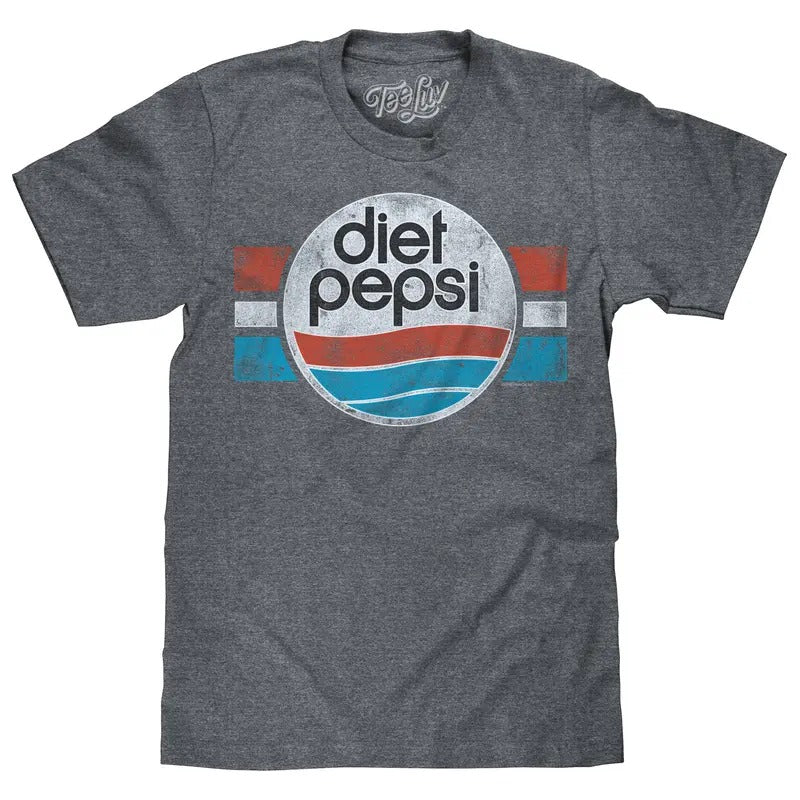 Diet Pepsi Logo T-Shirt - Gray Hoodie, Sweatshirt | WearSparks.com