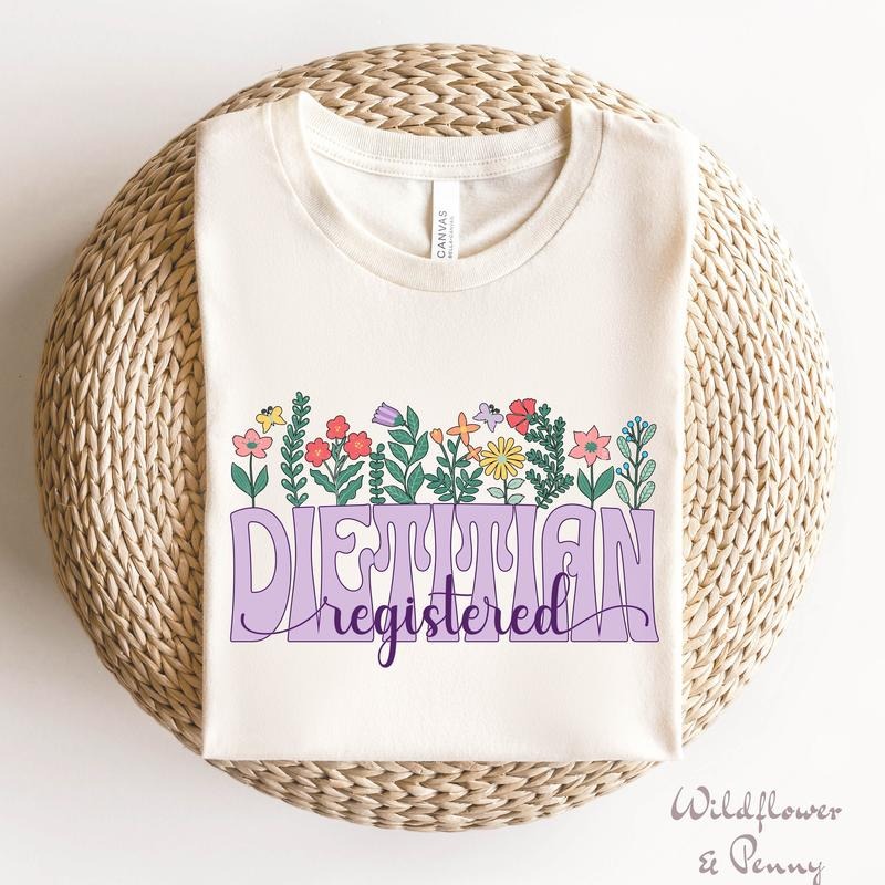 Dietitian Shirt Registered Dietitian Shirt Future Dietitian Dietitian Graduation Gift Nutritionist Gift Rd School Student...