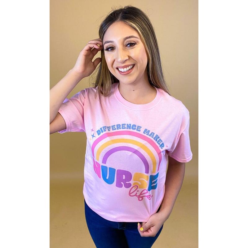 Difference Maker Nurse Life T-Shirt Hoodie, Sweatshirt | WearSparks.com