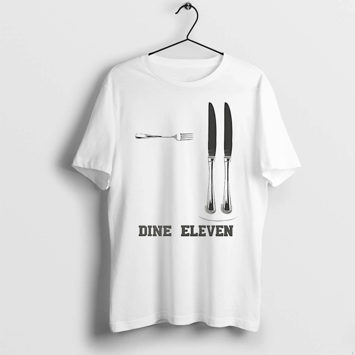 Dine Eleven Knife And Fork 9 11 Tshirts Sweater