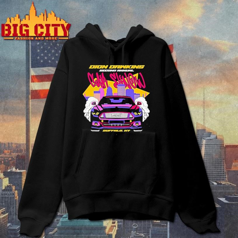 Dion Dawkins Wearing 2025 Dion Dawkins Second Annual Car Shnow Shnow Motorsports Buffalo Ny Shirt