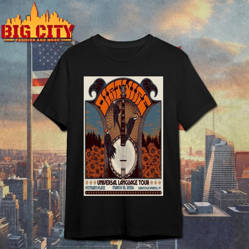 Dirtwire Saratoga Springs Tour On Mar 18 2026 Poster Shirt