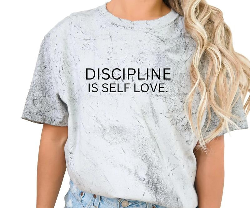 Discipline Is Self Love Comfort colors Tee shirt Hoodie, Sweatshirt | WearSparks.com