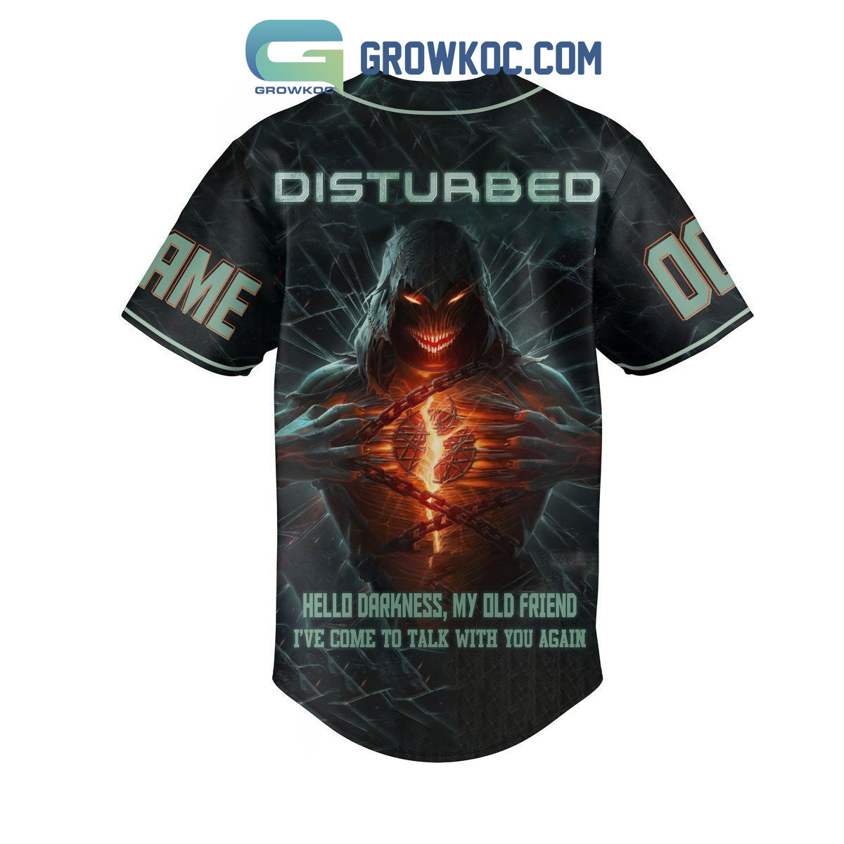 Disturbed Take Back Your Life 2023 Personalized Baseball Jersey