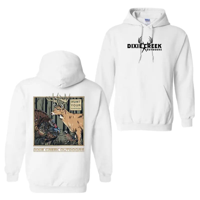 Dixie Creek Outdoors Menswear Hoodie and T-Shirt