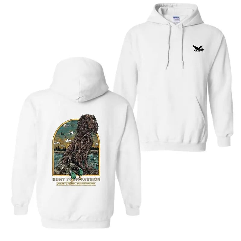 Dixie Creek Waterfowl Hunting Dog T-Shirt, Hoodie