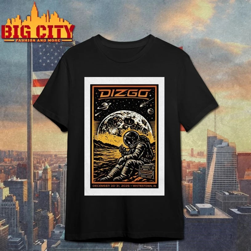 Dizgo Band Indiana NYE December 30-31, 2025 Poster shirt