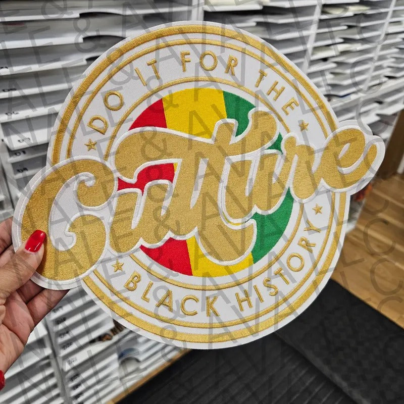 Do It For The Culture Embroidered Patch ONLY T-Shirts, Hoodie, Sweatshirt | WearSparks.com