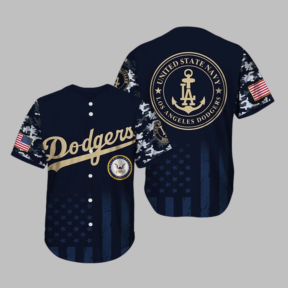 Dodgers 2025 US Navy Appreciation Night Baseball Jersey - Grishko.com T-Shirts, Hoodie, Sweatshirt | WearSparks.com (Image 1)