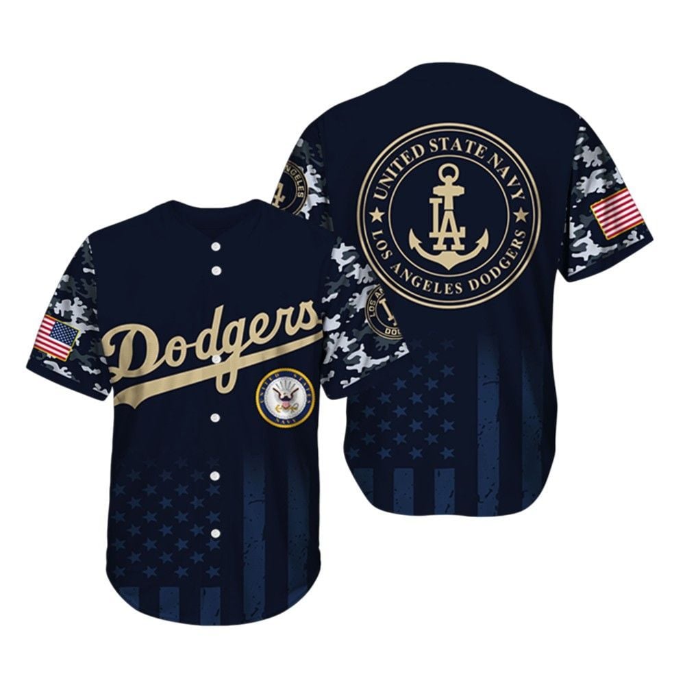 Dodgers 2025 US Navy Appreciation Night Baseball Jersey - Grishko.com T-Shirts, Hoodie, Sweatshirt | WearSparks.com (Image 2)