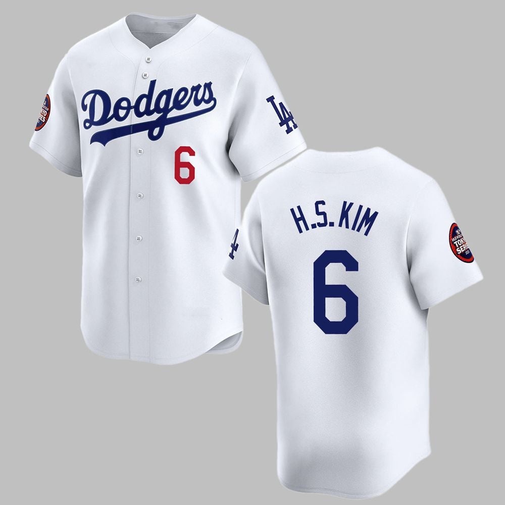 Dodgers Hyeseong Kim Baseball Jersey 2025 - Grishko.com T-Shirts, Hoodie, Sweatshirt | WearSparks.com (Image 1)