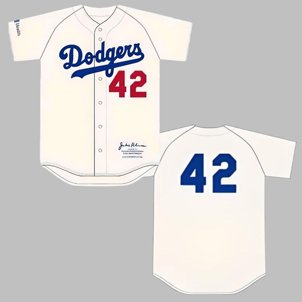 Dodgers Jackie Robinson Jersey Giveaway 2025 - Grishko.com T-Shirts, Hoodie, Sweatshirt | WearSparks.com (Image 1)