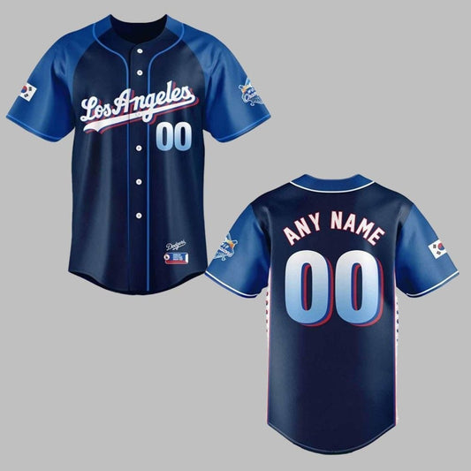 Dodgers Korean Heritage Night Jersey 2025 Giveaway - Grishko.com T-Shirts, Hoodie, Sweatshirt | WearSparks.com (Image 1)