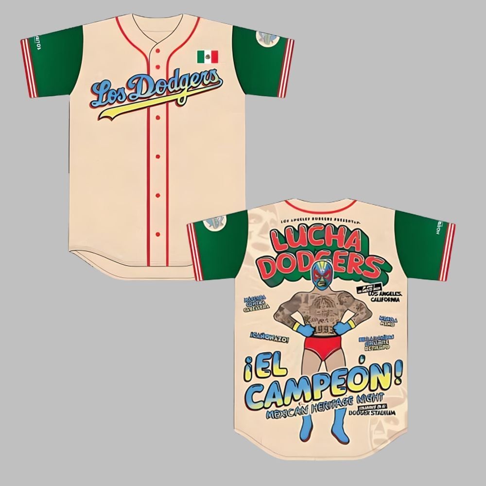 Dodgers Mexican Heritage Jersey 2025 Giveaways - Grishko.com T-Shirts, Hoodie, Sweatshirt | WearSparks.com (Image 2)